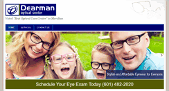 Desktop Screenshot of dearmanoptical.com